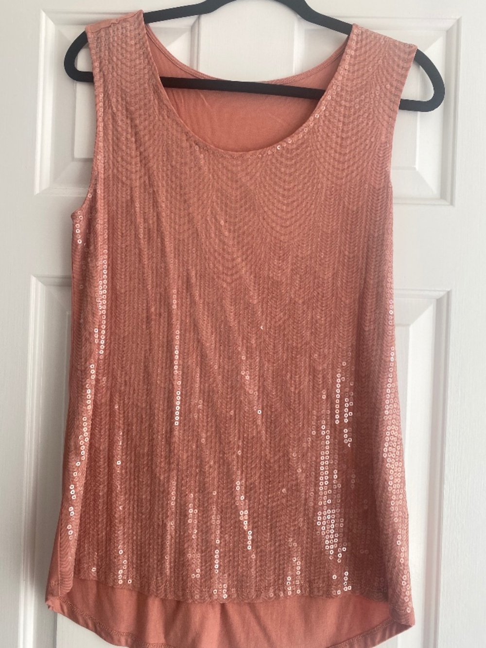 Tamnoon Sequin Pink Top